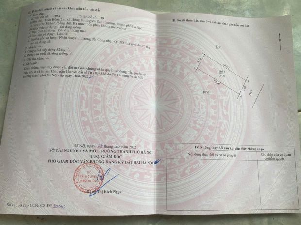 Bán 34m đất hồng hà, đan phượng, oto thông tứ tung, gần 7130497