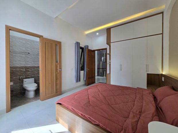 Nhà 3 tầng 3 mê  bàu năng 6 - phong cách luxury full nội 7130870