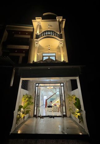 Bán nhà tân cổ điển gần ubnd xã phước lý  cần giuộc, long 7131623