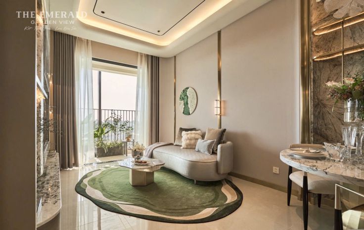 Emerald garden view 67m2 view hồ bơi chuẩn xanh ngay trung 7134322