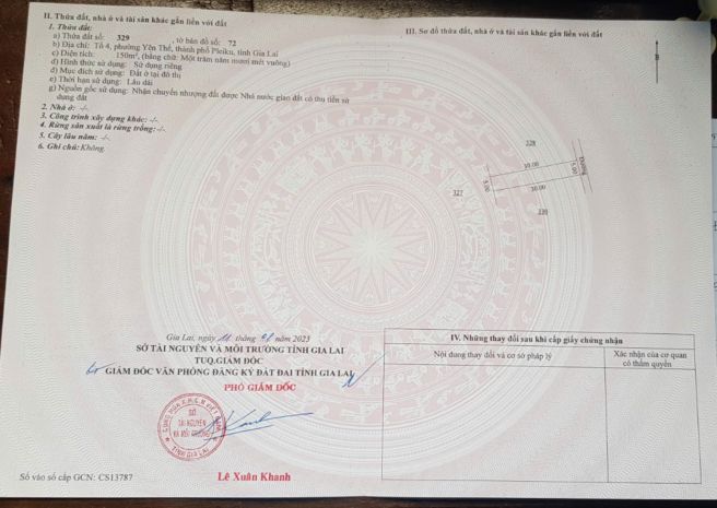 Đất thổ cư 5*34 hẻm chính lê văn hưu lk trường cấp 1 cáp 2 7138285