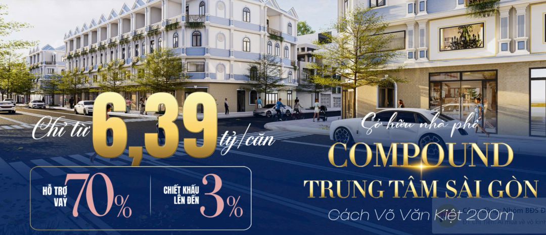 Mở bán 39 căn nhà phố compound mt đường phú định q8 mua 7138545