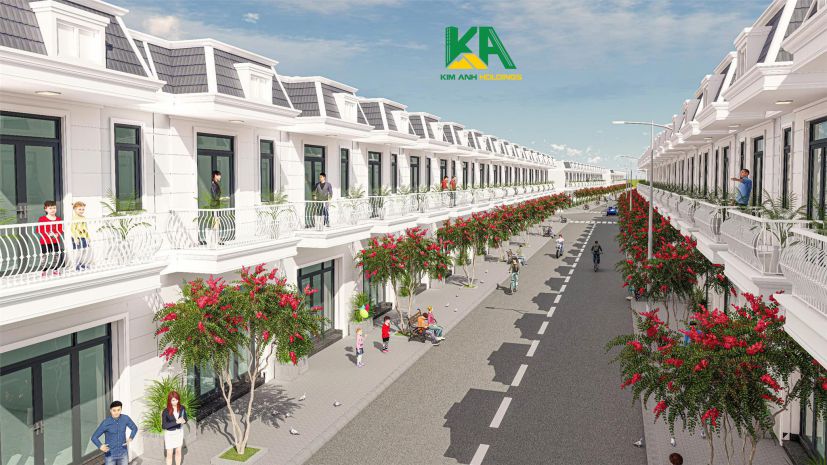 Nhà phố gia khải  mặt tiền hùng vương, đối diện kcn rạch 7140364