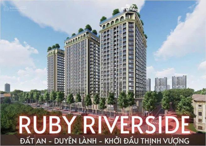 Cần chuyển nhượng căn ruby riverside hướng mát, tầng trung, 7144233