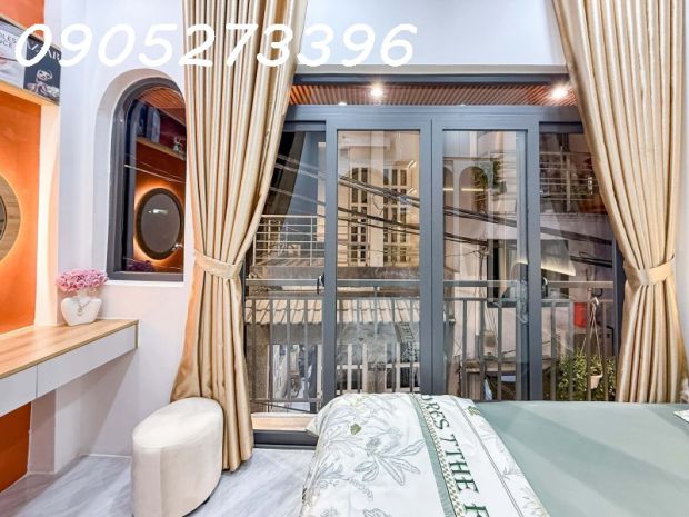 Căn góc 2 tầng - chợ bà chiểu - 22m²  full nt - chỉ 4.58 7151642