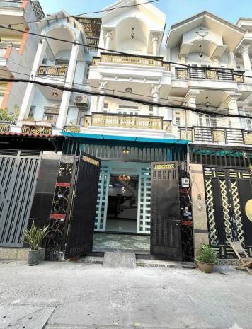 Bán nhà 4 tầng hẻm xe hơi  60m² nở hậu  gần chợ hiệp 7152777