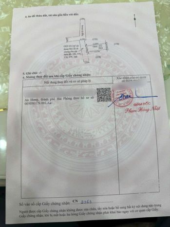 Bán đất chợ hương  hưng đạo  tuyến 2 ô tô  giá 1.5xx tỷ 7153697