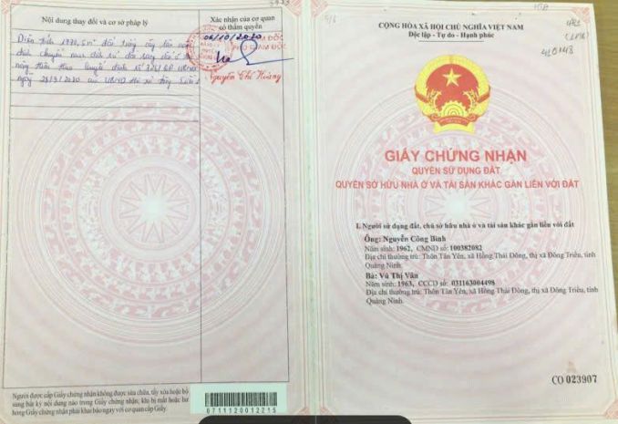 Chính chủ bán đất tại đông triều  quảng ninh 7155746