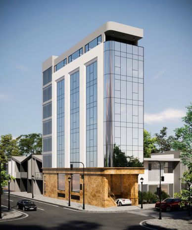 Tòa văn phòng mặt phố quang trung, hà đông 146m2 9 t 7156688