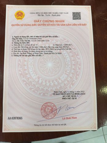 Đất đẹp - giá tốt - chính chủ cần bán lô đất tại bình 7157018