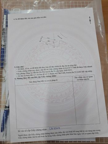 Quá rẻ đất sổ đỏ hà nội-giá sốc 340 triệu-bán đất câm lĩnh, 7157744