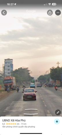 Chính chủ bán đất mặt tiền quốc lộ 14  xã hòa khánh , tp 7157773