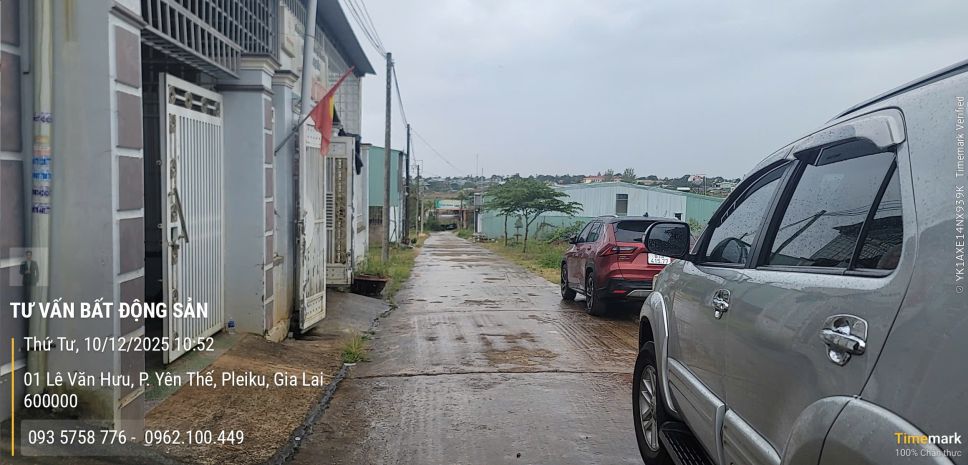 Đất full thổ cư 7*27,9 hẻm 01 lê văn hưu, phường thống nhất 7159900