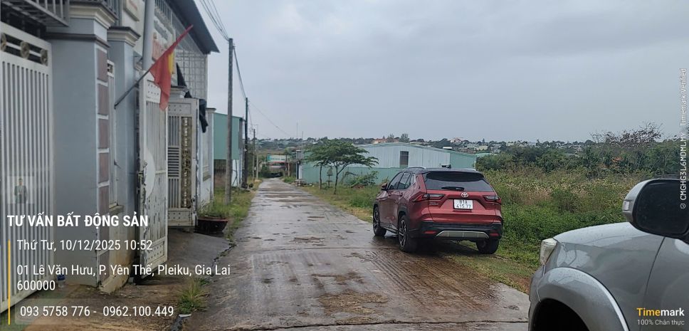 Đất full thổ cư 7*27,9 hẻm 01 lê văn hưu, phường thống nhất 7159902