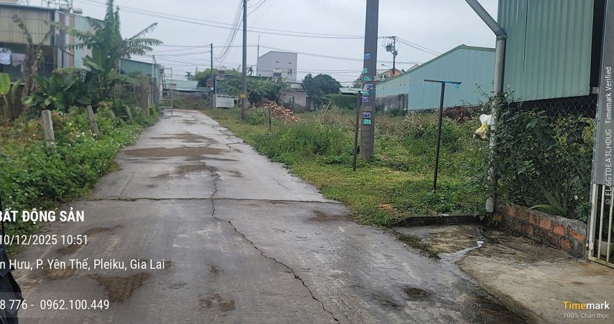 Đất full thổ cư 7*27,9 hẻm 01 lê văn hưu, phường thống nhất 7159903