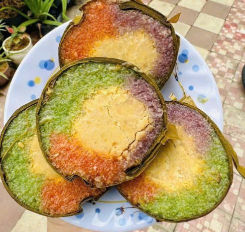 Nhà e chuyên bán bánh tét ngũ sắc trà cuôn đặc sản trà vinh 7161177