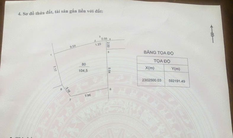 Bán đất thường tín 104,5m²  sđcc giá 3,65 tỷ. 7164013