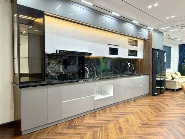 Nhà đẹp ga ra 2 ô tô full nội thất ngọc lâm 60m2 x 6 tầng 7166377