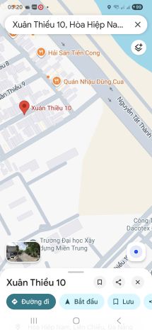 Bán đất đường xuân thiều 10 - sát biển - vị trí đẹp 7168422