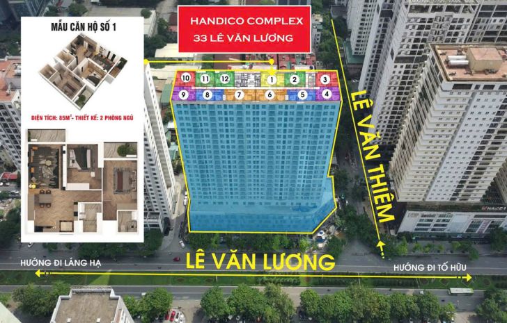 Quỹ 24 căn  handico 33 lê văn lương hà nội 7171829