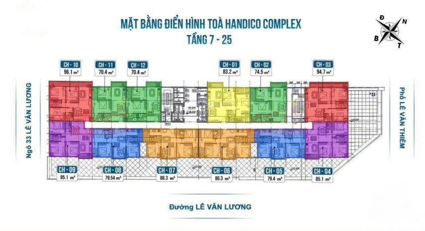 Quỹ 24 căn  handico 33 lê văn lương hà nội 7171831