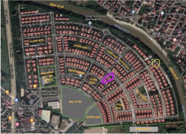 Bán biệt thự kđt quang minh mê linh hà nội 228mx3t 80trm 7175392