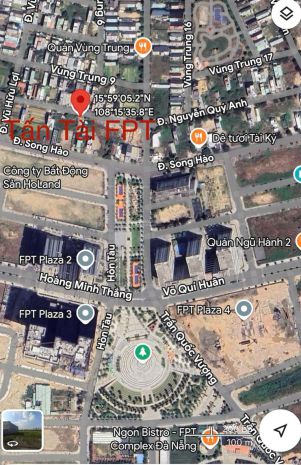 Tấn tài fpt -  chính chủ gửi bán  lô đất nguyên quý, giá 7176433