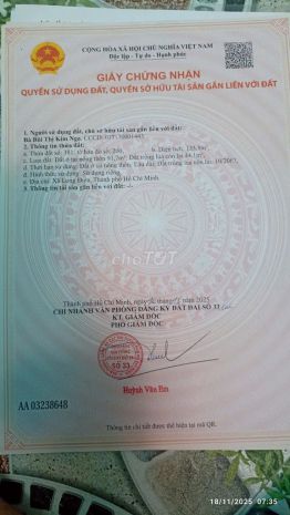 Chính chủ bán siêu phẩm đất đẹp phù hợp cho mọi gia đình 7176453