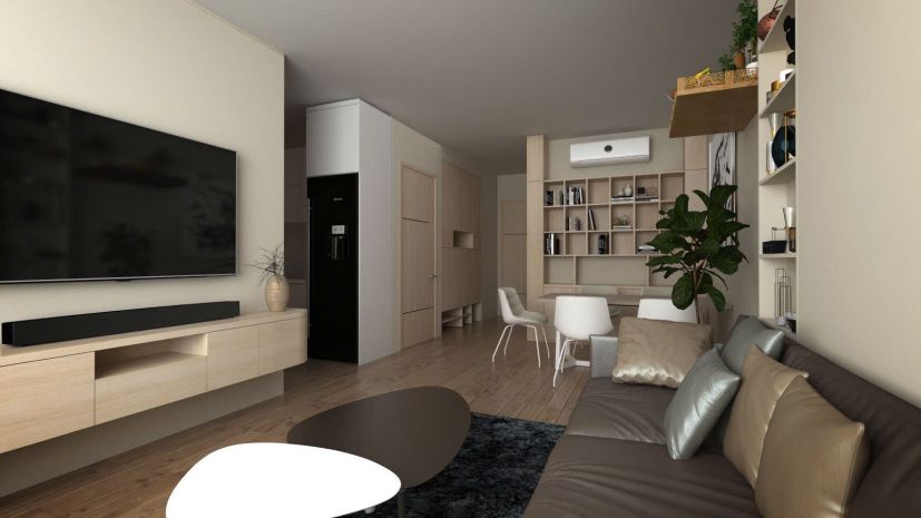 Chính chủ cho thuê căn hộ 2pn  trinity tower, hồ mễ trì, 7178851