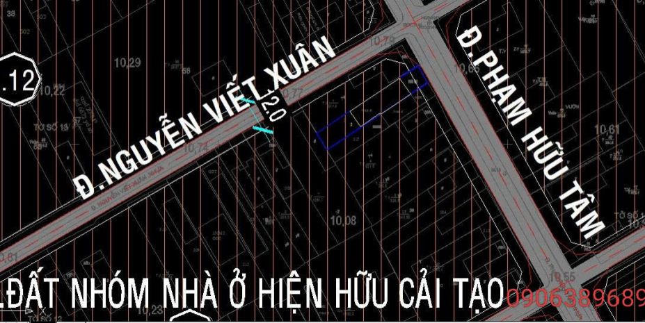 Bán nhà trung tâm huyện củ chi mặt tiền đường phạm hữu tâm 7180340