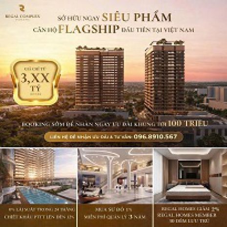 Regal complex  tòa mira  nhận booking 50 triệu  ưu đãi 7183005
