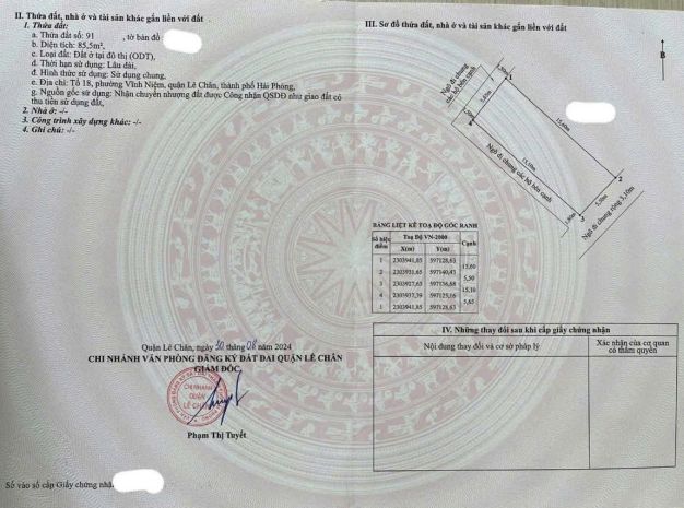 Bán đất thiên lôi - 86m - lô góc 3 mặt thoáng - sát mặt 7183598