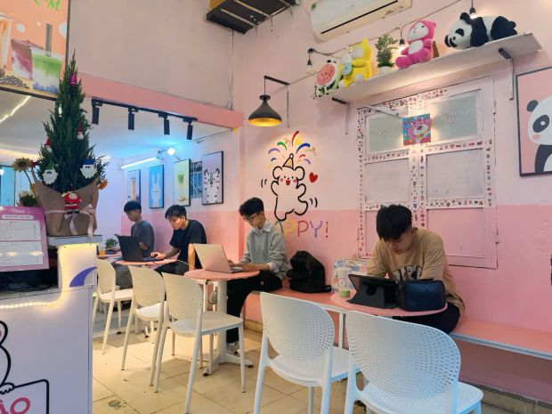 Sang nhượng quán trà sữa  ăn vặt yumi tea - ngọc hồi, 7183799