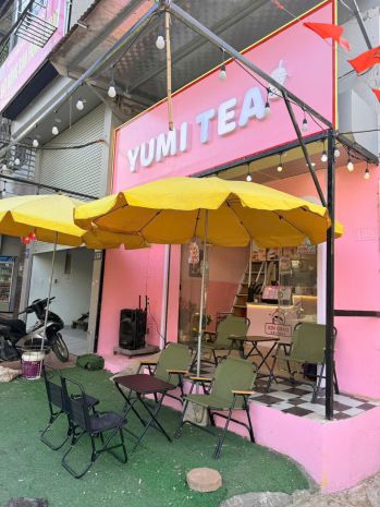 Sang nhượng quán trà sữa  ăn vặt yumi tea - ngọc hồi, 7183800