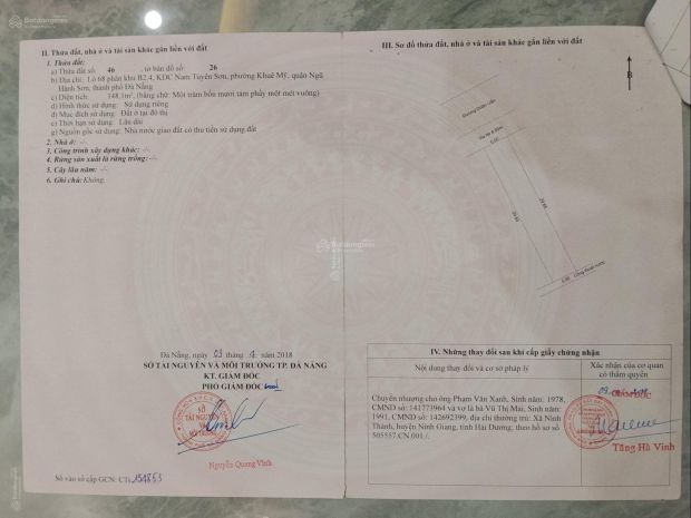 Chính chủ cần bán lô đất tuyệt đẹp đường doãn uẩn, phường 7187365