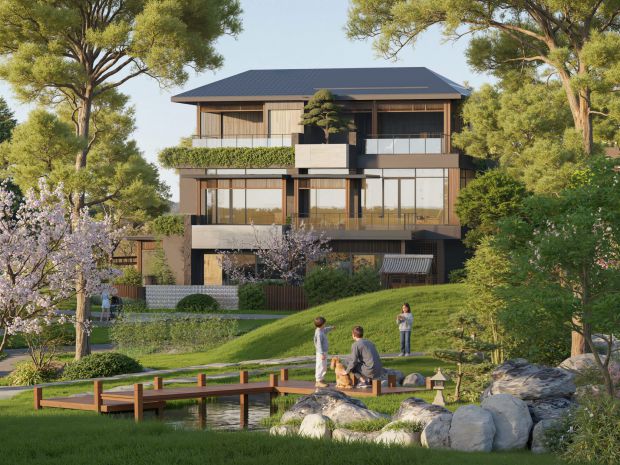 Địa hình đồi gò lượn sóng  giá trị cốt lõi kiến tạo khu 7190353