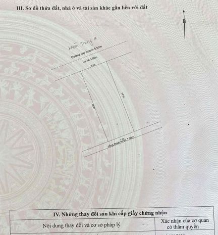 Bán đất đường hàm trung 4  gần đường nguyễn lương bằng 7190784