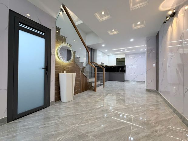 Cần bán trước tết, giá tl tốt  nhà mới 4 tầng, hẻm vip 7193735