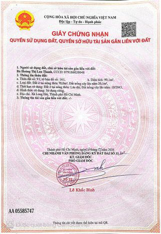 Đất  đẹp- giá tốt- cần bán nhanh đất tại xã long hải, long 7196806