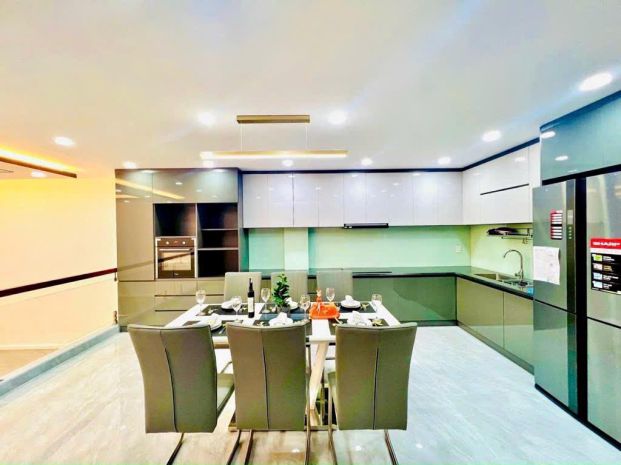 Bán nhà hẻm 5 tầng gò vấp, 77m2: nhà mới, 4pn, sổ hồng, giá 7204611