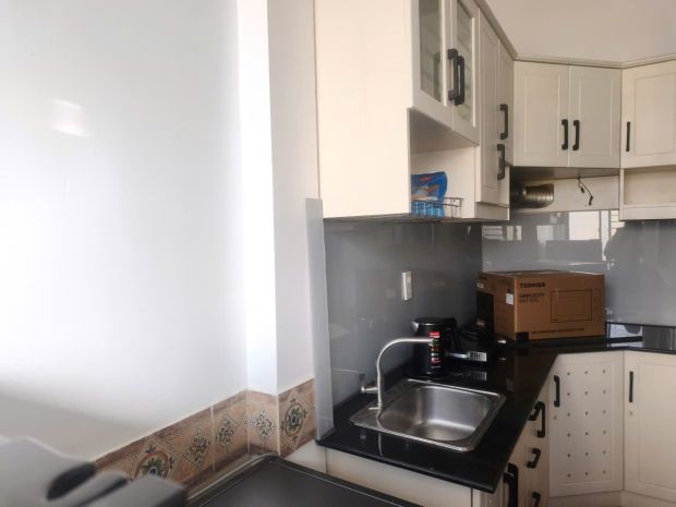 Cho thuê phòng 32m2 tách bếp full nội thất giá rẻ  p.bến 7205542