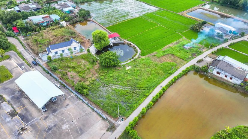 Bán đất mặt tiền trung tâm thị trấn bến lức  sổ riêng 7205770