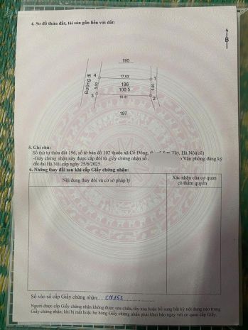 Chính chủ cần bán gấp đất tại cổ đông, sơn tây, hà nội, 7206146