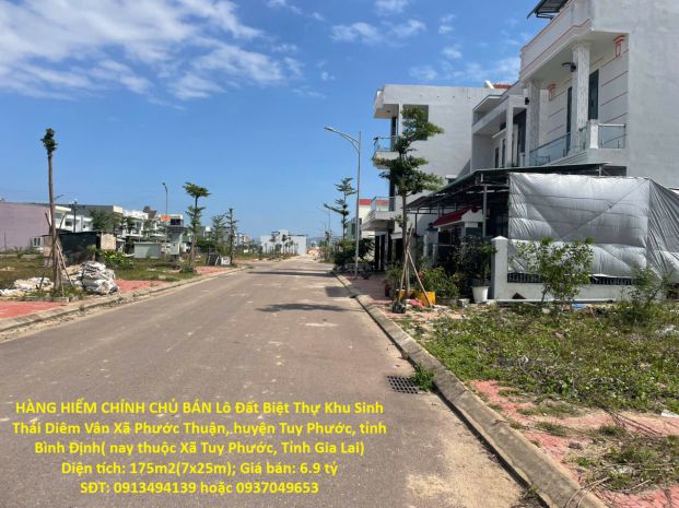 Hàng hiếm chính chủ bán lô đất biệt thự khu sinh thái diêm 7208350