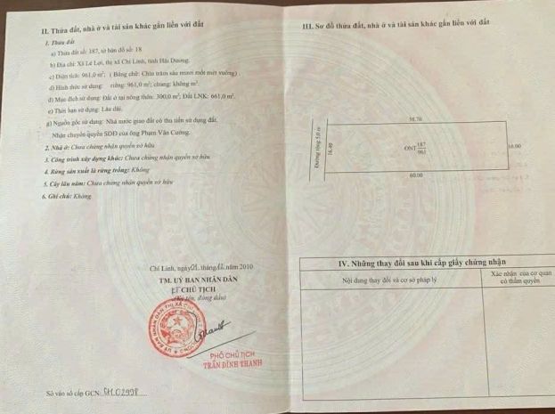 Cần bán nhanh lô đất đường lê lợi phường trần hưng đạo - 7208654