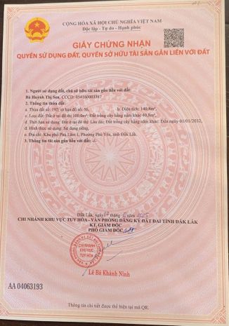 Chính chủ bán 140,8m2 đất tại trấn rến, khu phố phú lâm 1, 7211210