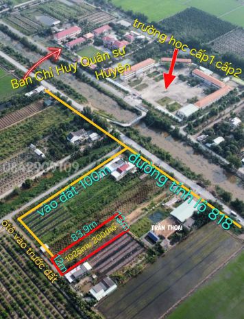 Siêu phẩm đất vườn thổ cư  giá tốt nhất khu vực thủ thừa 7214937