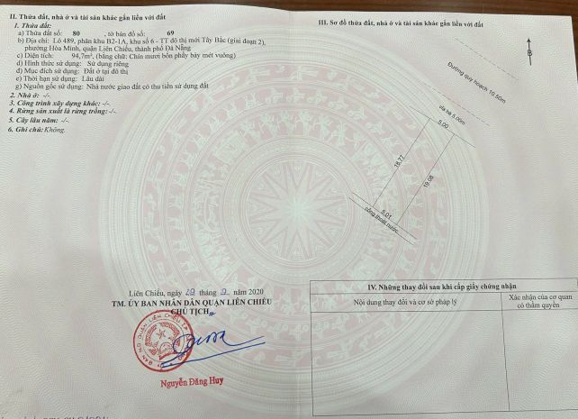 Bán đất mặt tiền trần triệu luật  đường 10,5m-trục đường 7215117