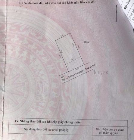 Bán đất kiệt đường nhựa 2 ô tô tránh k55 võ nguyên giáp 7215132