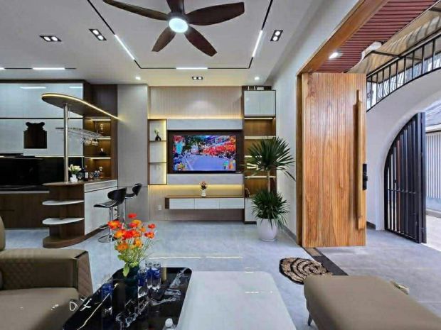 Bán nhà 3 tầng 3 mê mới 100 kiệt ô tô trần đình tri 7215224